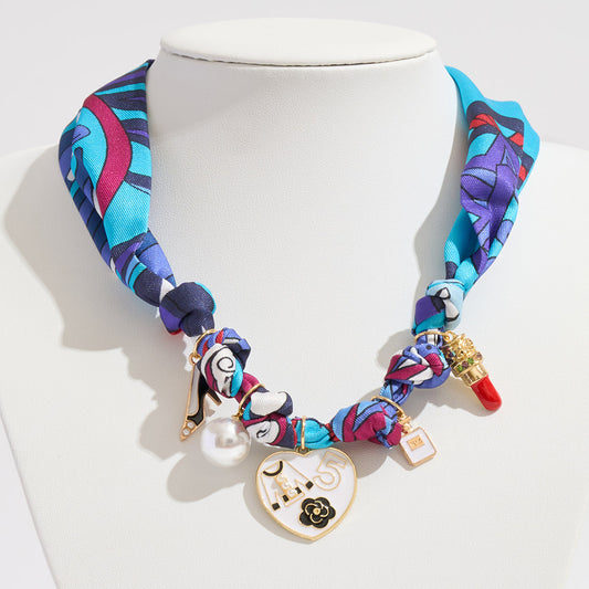 Pearl Charm Necklace